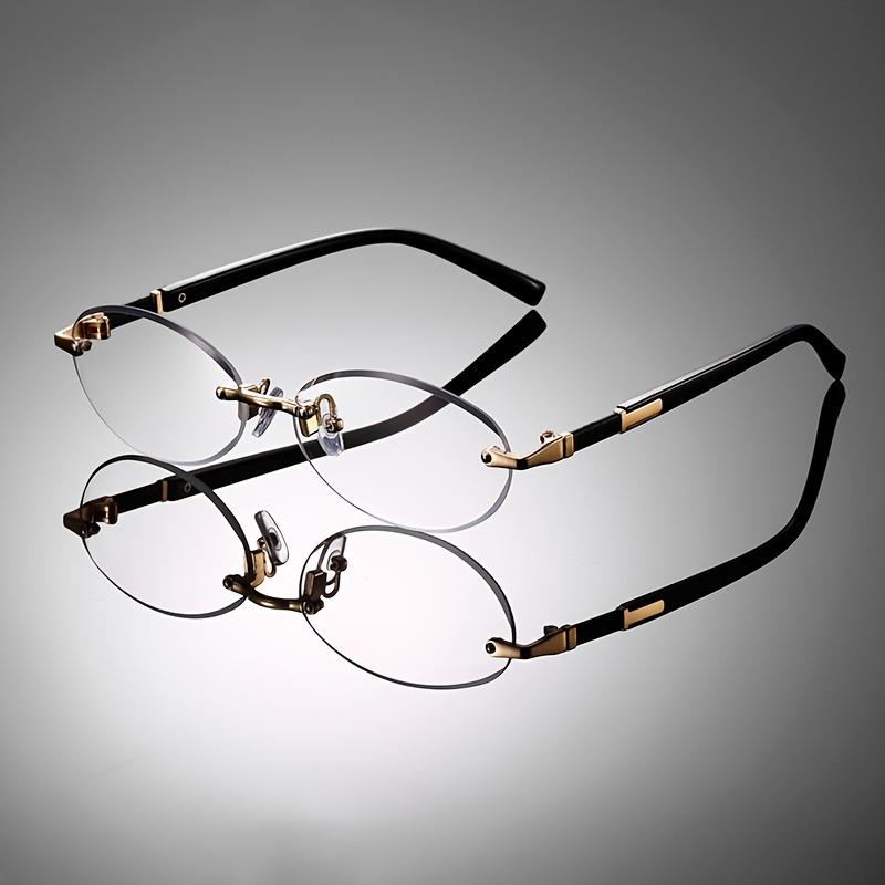 1 шт. Винтажные овальные безободковые очки, многоцветные линзы цвета морской волны, модные унисекс очки