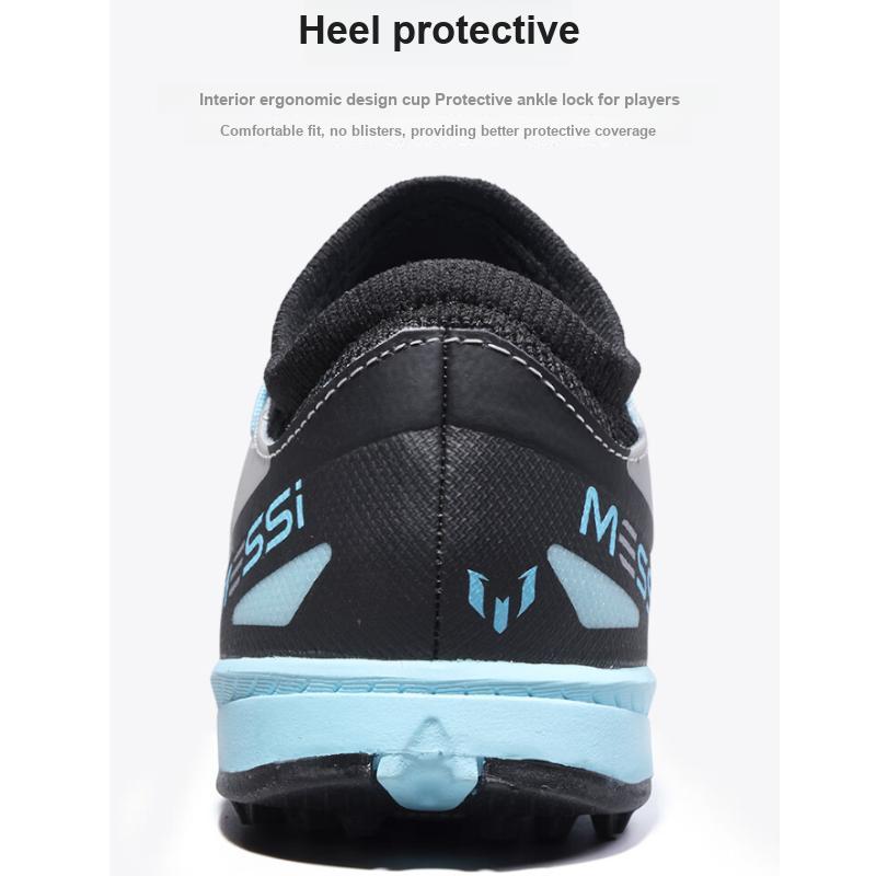 Adidas Детские кроссовки X Crazyfast Messi.3 TF J Infinito Pack серебристо-серебристый-металлик Bliss-Blue IE4073