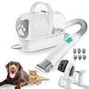 New 7-in-1 Multi-functional Pet Hair Trimmer, Dog and Cat Vacuum Set, Vacuum Trimming and Shaving Machine