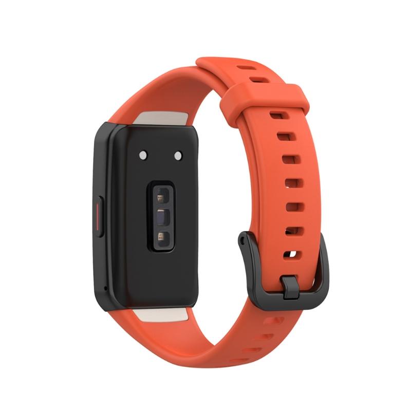 Силиконовый ремешок для умных часов Honor Band 6, сменный ремешок-браслет, водонепроницаемый, защищает от пота.