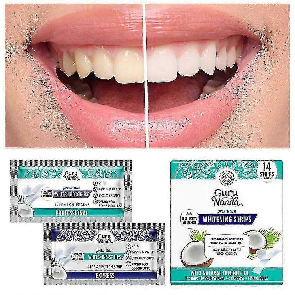 Professional Tooth Whitening Strips for Sensitive Teeth, Professional-grade Whitening At Home, Date Night Confidences-lhh06 less