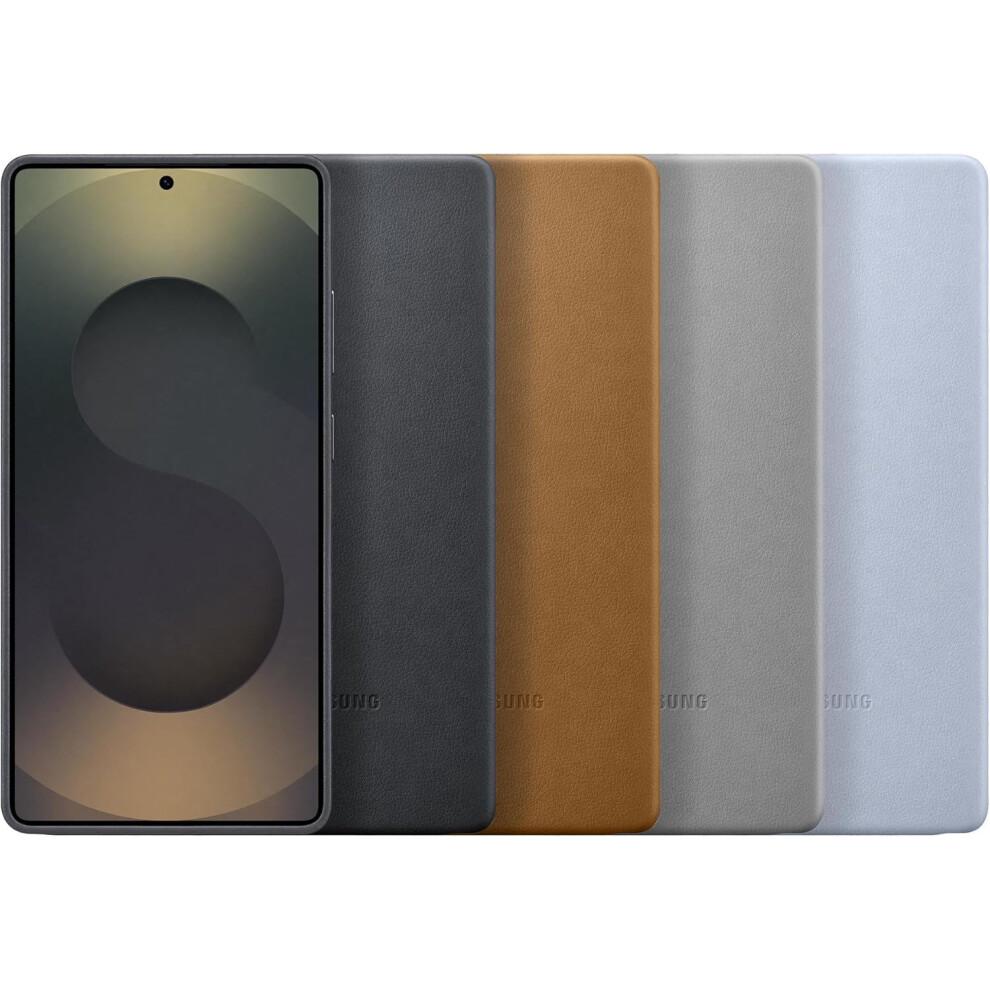 Чехол-книжка Samsung Galaxy S25 Ultra 6,9 дюйма Kindsuit Черный - Премиальная веганская кожа, Тонкий, Поднятые края, EF-VS938PBEGWW