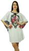 Phagun Cotton Kaftan Bohemian Floral Printed Caftan Short Maxi Nightwear