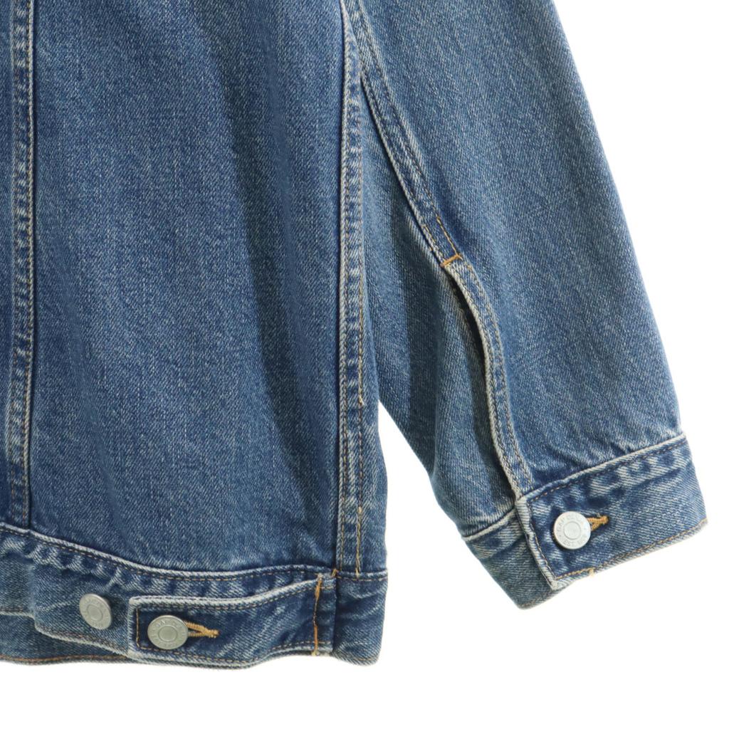 GAP DENIM Джинсовая куртка M Синий стирка Джинсовая куртка тракер Женская Б/у
