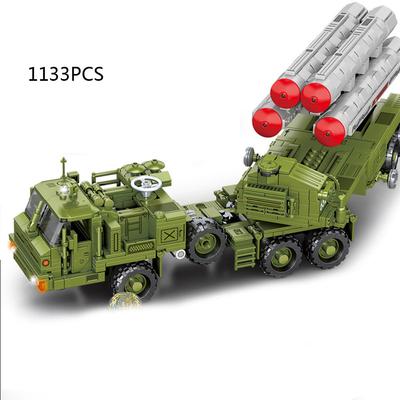 Россия Современные военные кирпичи Batisbricks Строительный блок ПВО Ракетный автомобиль Армия Фигурки Игрушки для подарков