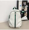 Contrast Color Schoolbag Women's Small Backpack Men Lightweight Backpack