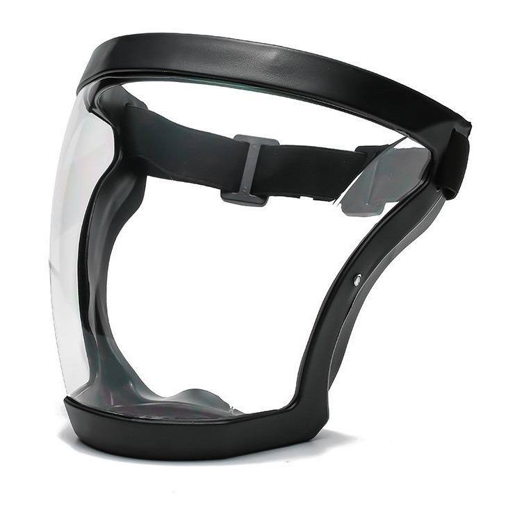 High-Definition Transparent Anti-Droplet Face Shield with Dustproof Riding Goggles 968