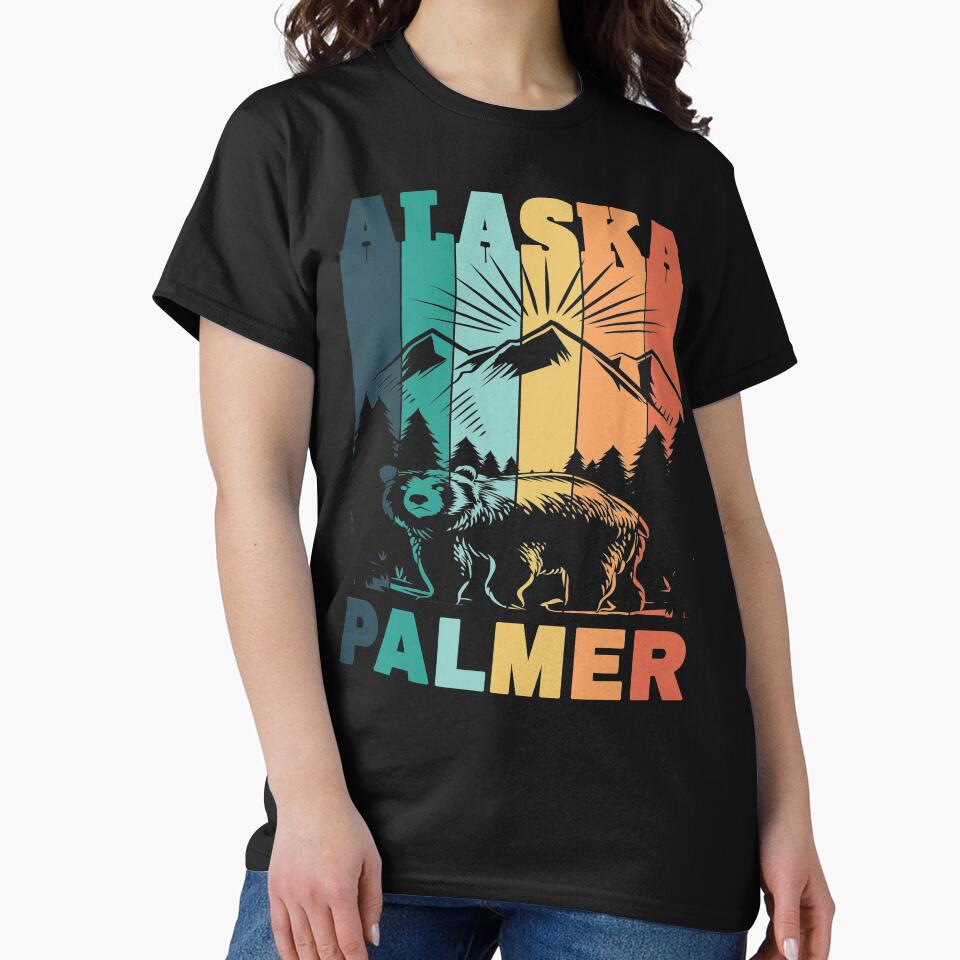 Palmer Alaska Mountain View Classic T-Shirt