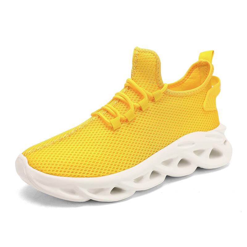 Мужские кроссовки Спортивная мода повседневные дышащие мужские туфли обувь для ходьбы фитнес новые весенне-осенние большого размера