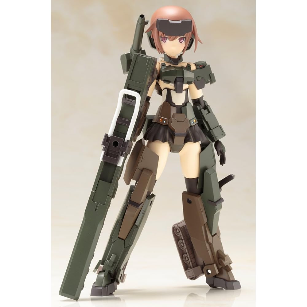 Набор для сборки Frame Arms Girl Goryu 10th Style с LittleArmory 150 мм, не в масштабе, предварительно окрашенная пластиковая модель
