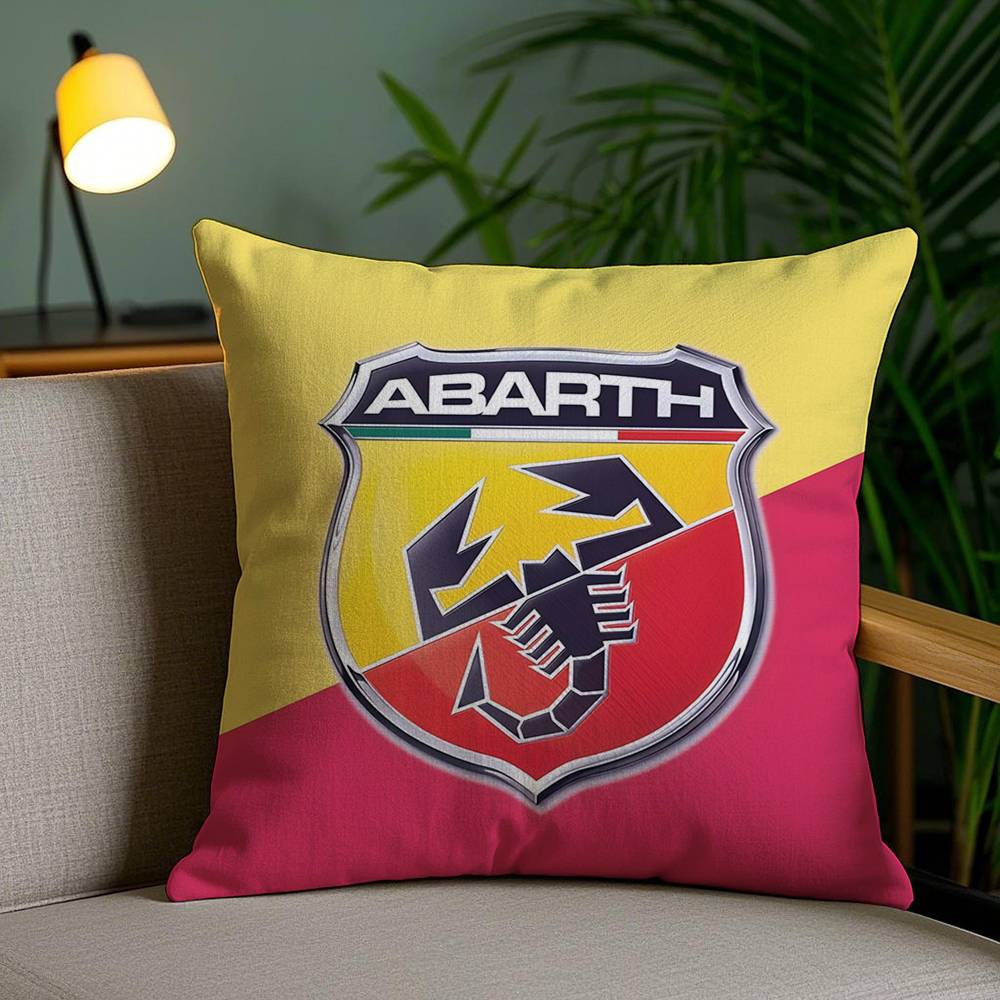 A-Abarth Скорпион Наволочка для дома, общежития, спинки стула, короткий плюш, двусторонняя печать, подушка для офисного сна