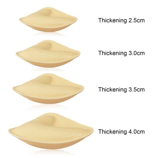 Двусторонние липкие вкладыши для бюстгальтера, многоразовые самоклеящиеся вкладыши для бюстгальтера Push Up, невидимые вставки для бюстгальтера для купальника бикини, спортивный бюстгальтер без бретелек