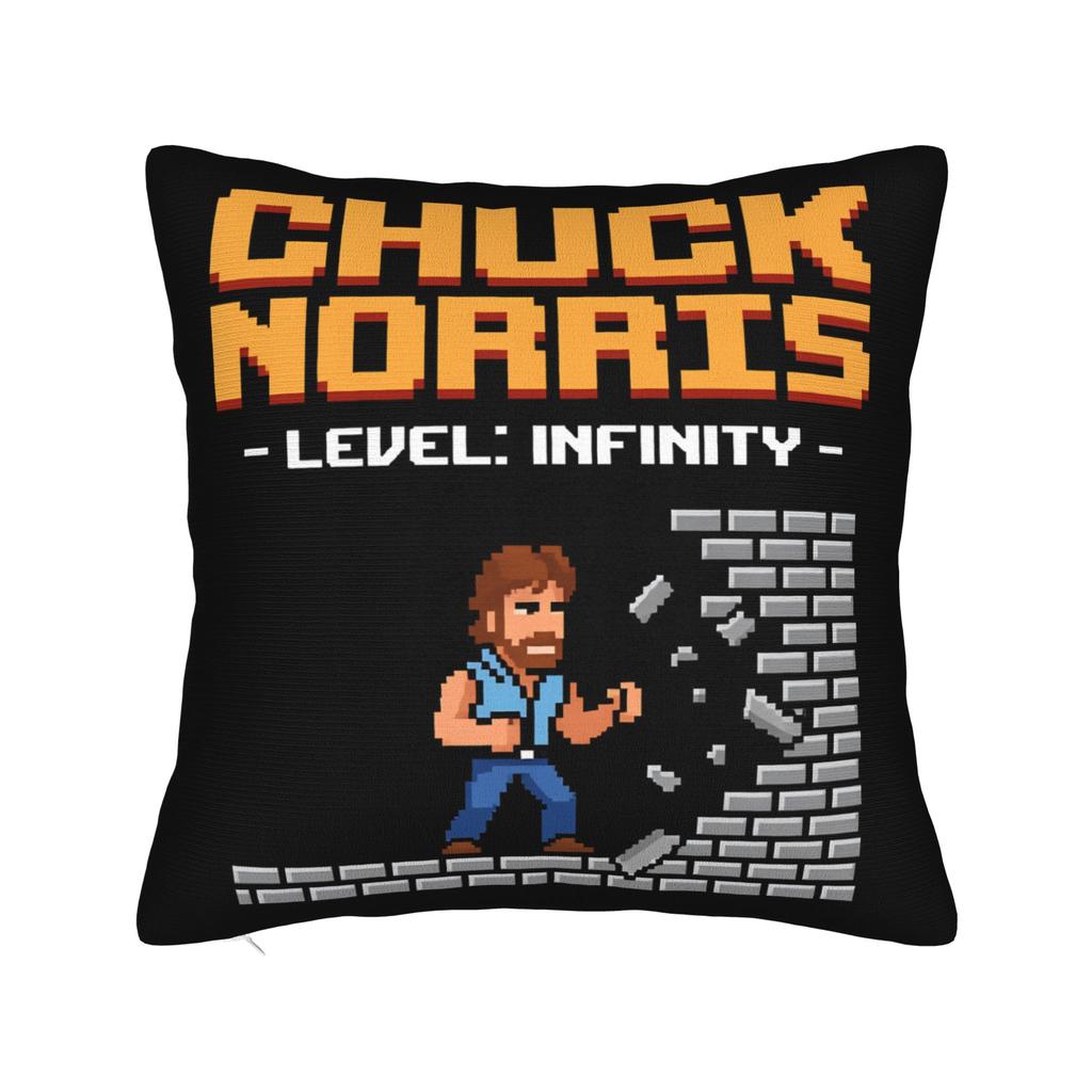 Chuck Norris Pillow Case Soft Pillow Cover Retro Trendy Pillowcases For Sofa Home Decoration