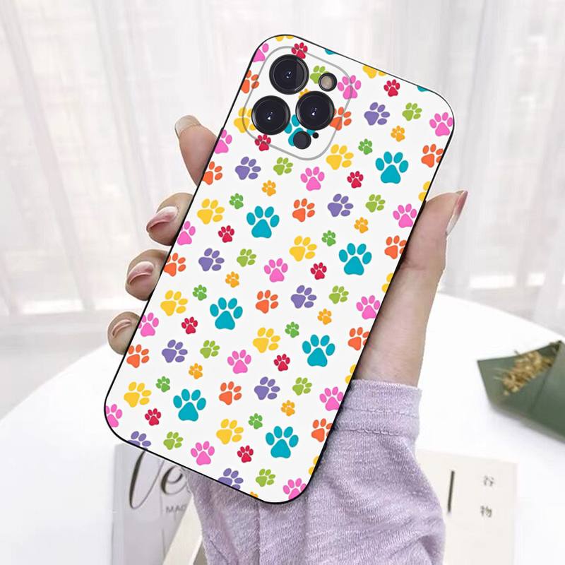 Милый чехол для телефона с кошачьей лапкой для iPhone 8 7 6 6S Plus X SE 2020 XR XS 14 11 12 13 Mini Pro Max мобильный чехол