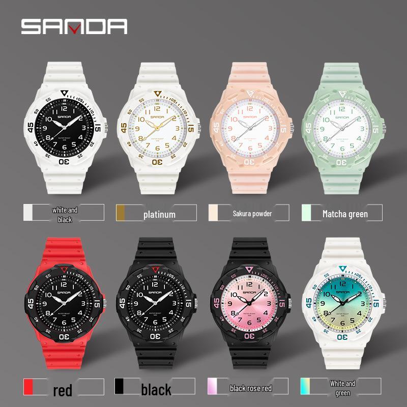 Водонепроницаемые часы Sanda Fresh Trend для мужчин, женщин и студентов