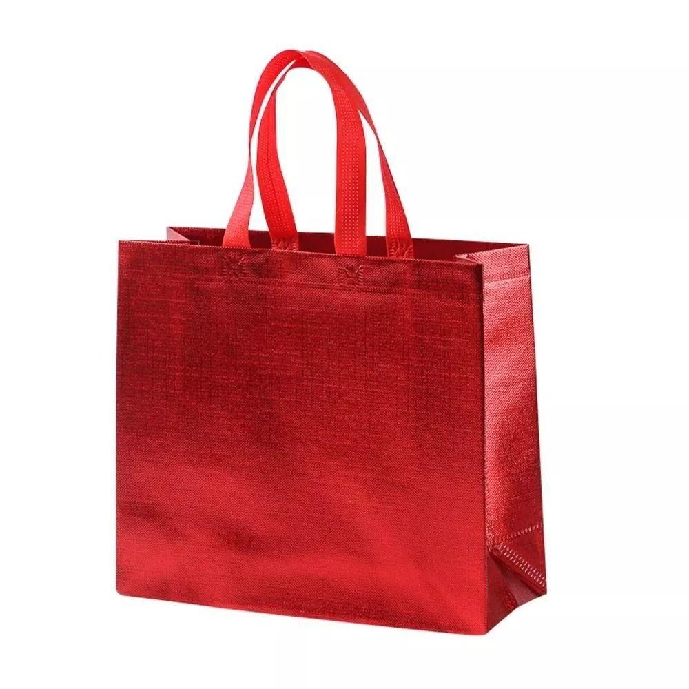 Non-woven Fabric Gift Packing Bag Solid Color Handbag New Shoe Bag