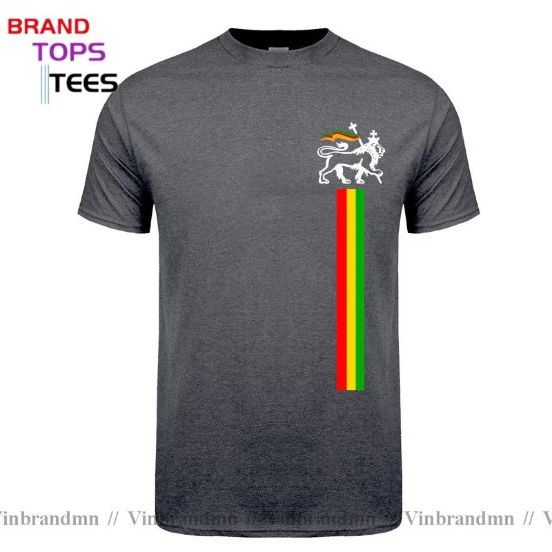 Fashion Lion Of Judah T Shirt Unisex Fantastic Bob Marley Reggae Music Rastafari Rasta T Shirt Ethiopia Zion Lion King Tee Clothing