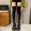 Ladies Knee High Shaft Shoes Thigh New In Platform Women's Long Boots Above Over The Boot Gyaru Goth Gothic Demi-season Quality