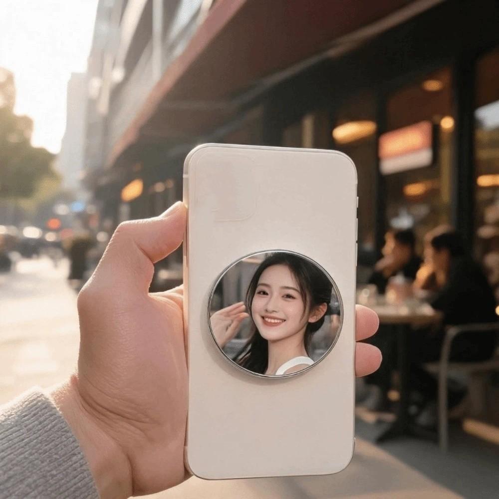 Portable Magnetic Phone Rear Selfie Mirror Wide-angle Lens Group Photo Mirror Streaming