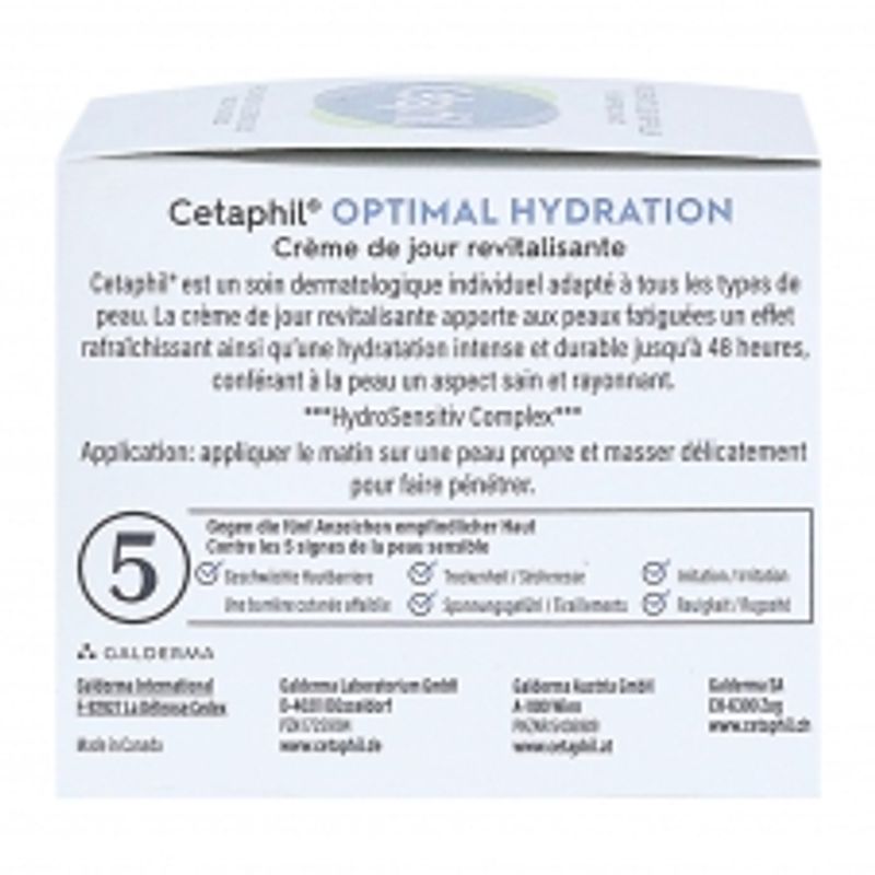Cetaphil Optimal Hydration Invigorating Day Cream 48g