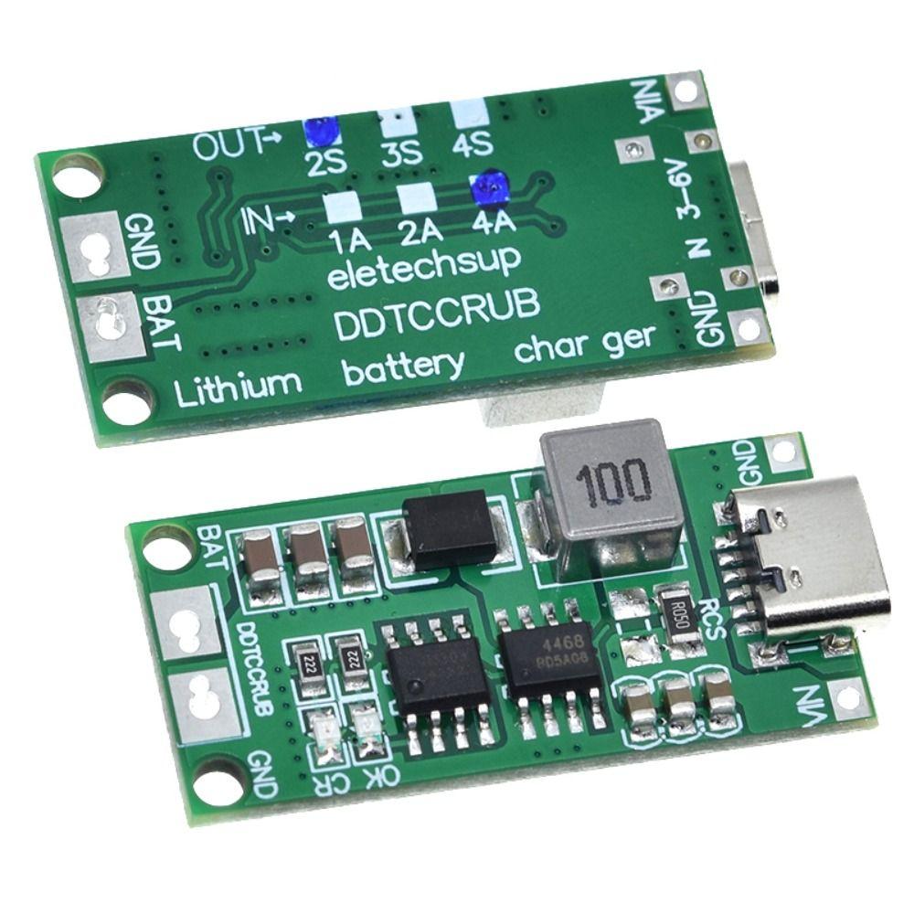 8,4 В, 12,6 В, 16,8 В, литий-ионное зарядное устройство, 18650, модуль повышения зарядки литиевой батареи 2S, 3S, 4S, повышающая плата