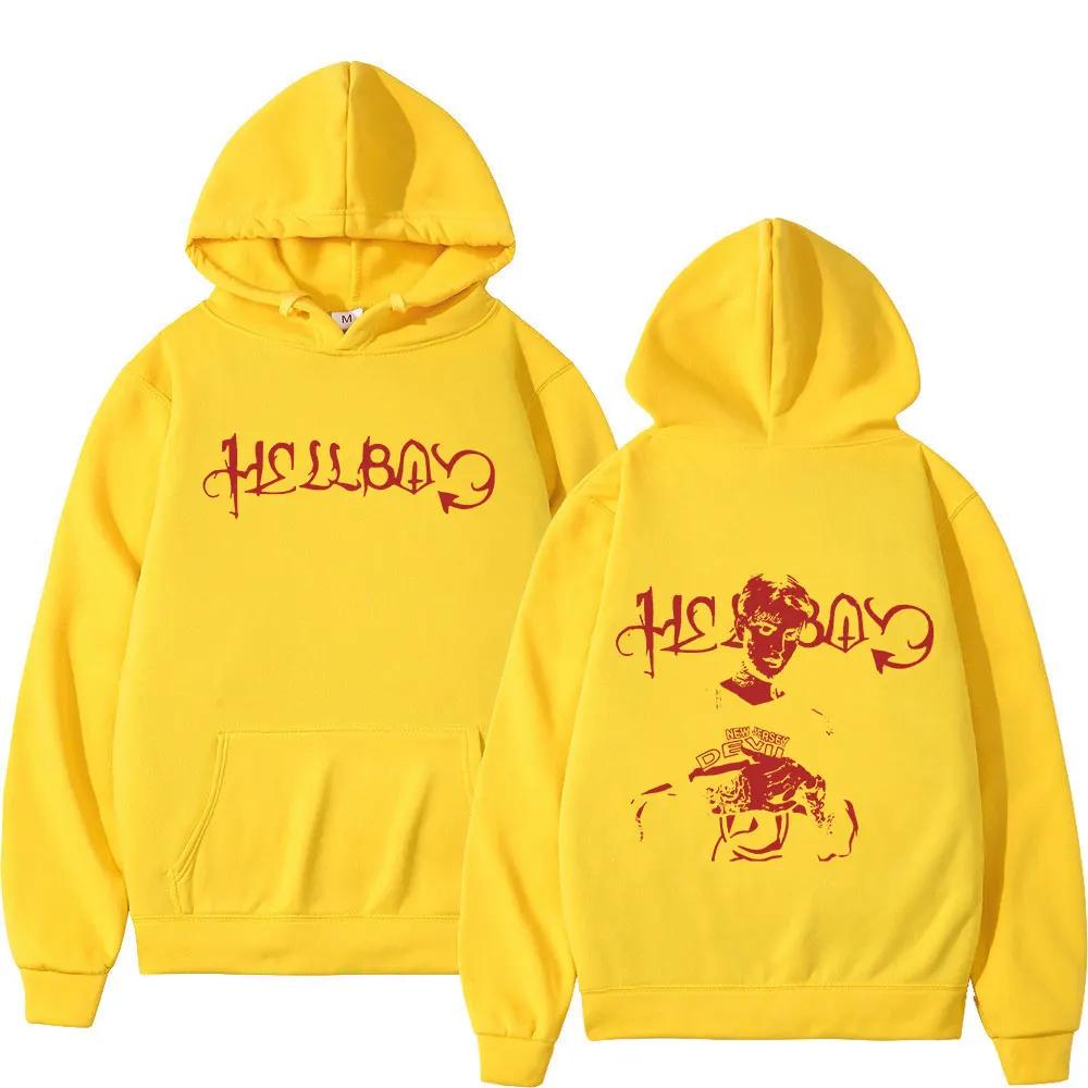 Рэп-исполнитель Lil Peep Crybaby Hellboy худи мужское и женское хип-хоп спортивная одежда повседневный готический осень и зима