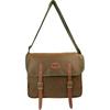 Jack Pyke Logo Leather Trim Messenger Bag