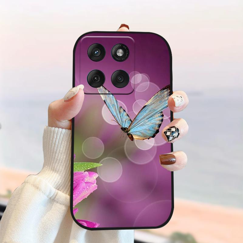 Чехол для Motorola Edge 60 Fusion 5G XT2503-4 Силиконовый Мягкий ТПУ Чехол для телефона Для Moto Edge60 Fusion Милые Чехлы-протекторы с пандой