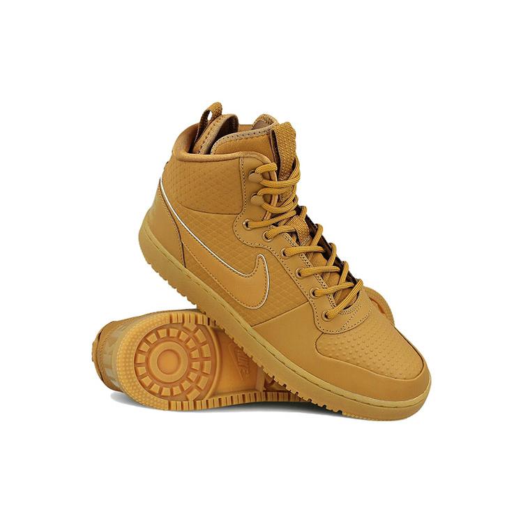 Nike Суд Буро Мид Зима (унисекс) Кроссовки для скейтбординга Wheat / Wheat-Black-Gum Light Brown AA0547 700