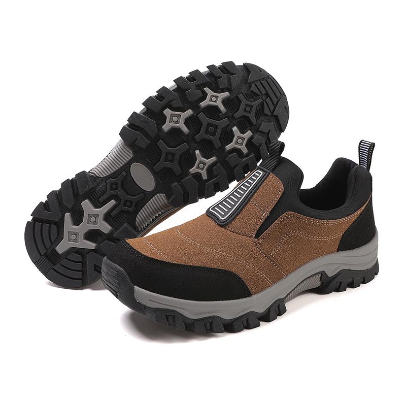Уличная обувь для бездорожья. Уличная туристическая обувь. Дышащая мужская обувь. Нескользящая износостойкая подошва. Удобная внутренняя дышащая верхняя часть.