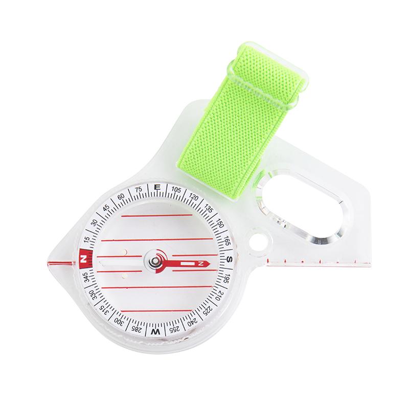 1Pc Outdoor Professional Thumb Compass Elite Competition Orienteering Compass