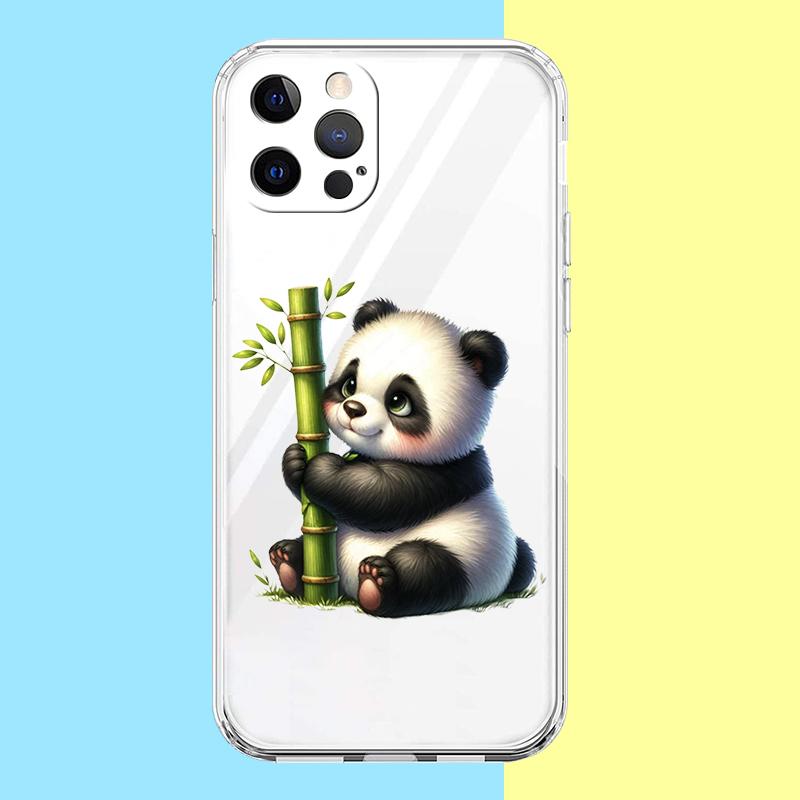Tickle Panda Phone Case Cover for Google Pixel 8 7 6 5 4 4XL 7A 6A 5A 4A 3A 3AXLPro 5G Shockproof Silicone Transparent Shell Bag