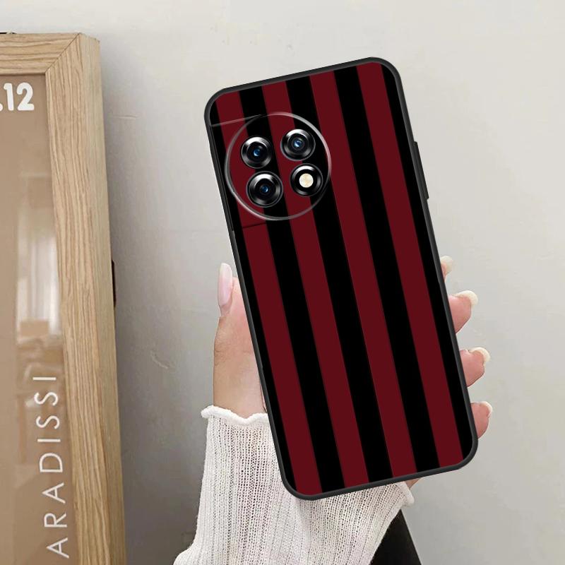 Стильный чехол Milan со полосками для OnePlus 12 11 9 10 Pro 9RT 10T 10R 12R OnePlus Nord 2 CE 3 Lite CE4 N10 N20