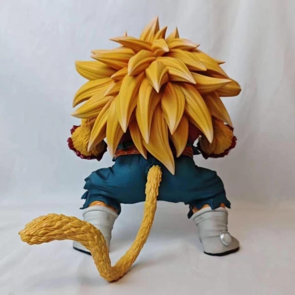 Infinite Golden Giant Ape Form Super Saiyan 3 Goku SSj3 Dragon BallZ 12.2Inch/31cm Can be move PVC Battle Figure Toys Gifts