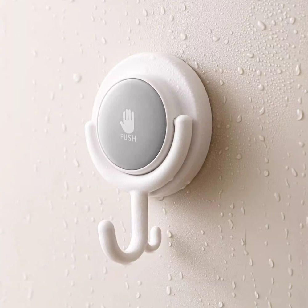 2 шт. Экономия места присоски крючки водонепроницаемый держатель для хранения удобный настенный крючок для туалета