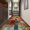 Retro Morocco Corridor Carpet Living Room Customizable Home Hallway Area Rugs Washable Porch Entry Non-slip Doormat Tapis Salon