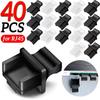 Пылезащитные колпачки для портов RJ45, защитные колпачки для портов Ethernet LAN, защита от пыли для сетевого коммутатора/маршрутизатора/концентратора/компьютера, заглушка для гнездового порта