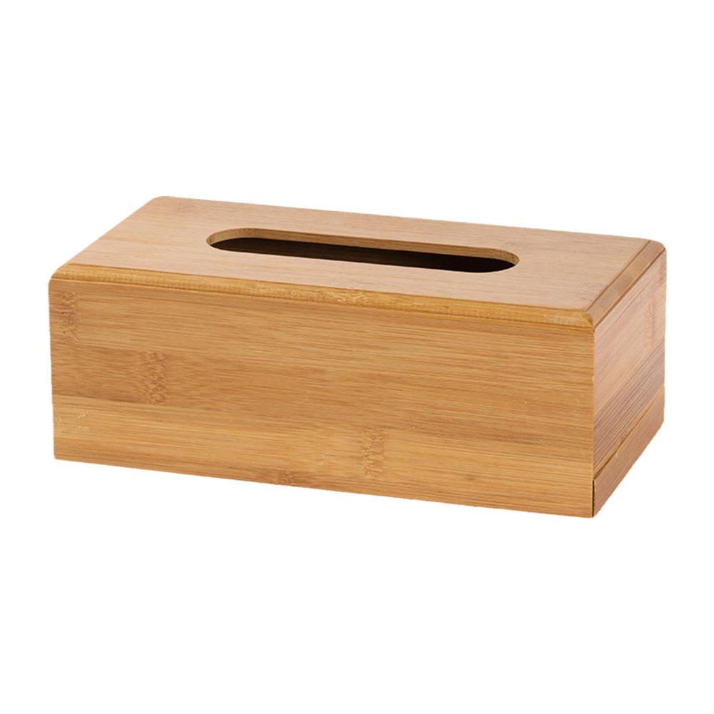 Wooden Tissue Box Pumping Box Napkin Box Wood Wet Tissue Holder Dispenser Home Napkin Organizer Paper Holder Square Tissue Box