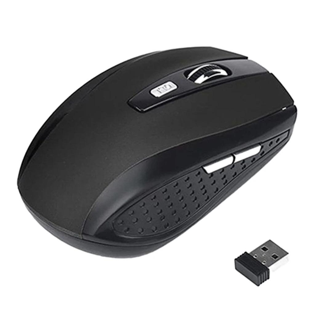 2.4G беспроводная мышь игровая мышь бесшумная мышь эргономичная мышь 6 кнопок 1600 точек на дюйм оптическая офисная мышь для настольного ПК ноутбука