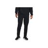 Under Armour Неудержимые однотонные прямые трикотажные брюки с эластичной резинкой на талии мужские брюки черного цвета 1379804-001