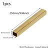 1 шт. Латунная квадратная трубка полая диаметр 6-20 мм x 250/500 мм для DIY Поделок Моделирования Строительные Материалы