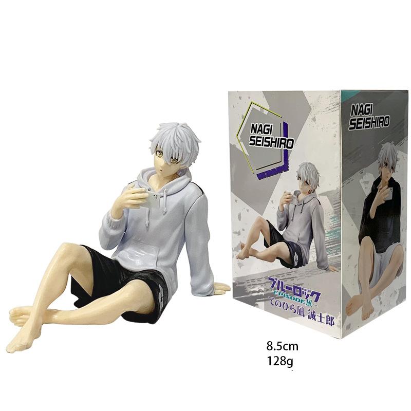 Новая 8,5 см фигурка Megahouse Blue Lock Наги Сэйсиро GEM Аниме Фигурка ПВХ Милый Настольный Декор Модель Игрушки Дети Рождество