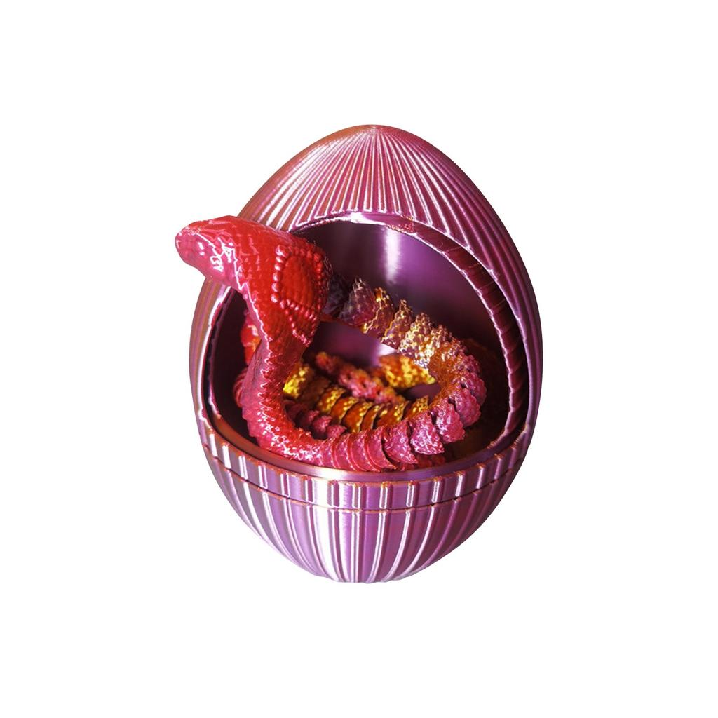 3D-печатный набор яиц змеи с подвижным шарниром для взрослых и детей