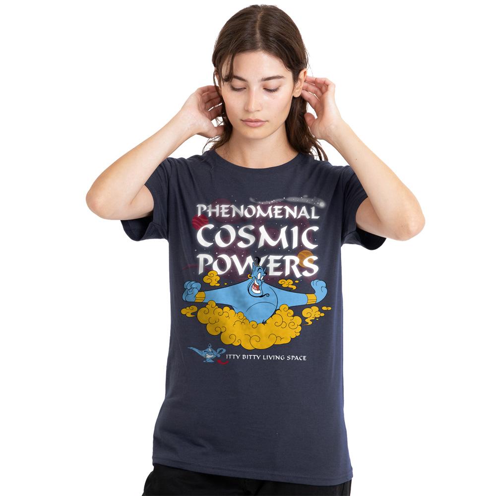 Aladdin Womens/Ladies Phenomenal Cosmic Powers Genie T-Shirt