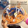 3D Maze Ball Game: Children's Educational Challenge for Balance and Concentration