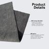 DetailingKing 10 шт. 300GSM Премиум полотенце из микрофибры для детализации безворсовая профессиональная автомобильная тряпка для выравнивания керамического дымчатого покрытия