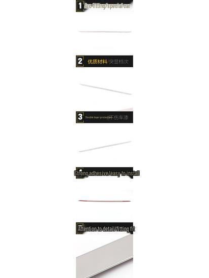 2021 Yingbao Bumper Trunk Anti-Scratch Trim Accessory for Tailgate Modification