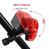 LIOOBO Велосипедный задний фонарь Автоматическое магнитное питание Без батареек или зарядки Высокий регулируемый угол Может быть установлен слева или справа Свет, Освещение,