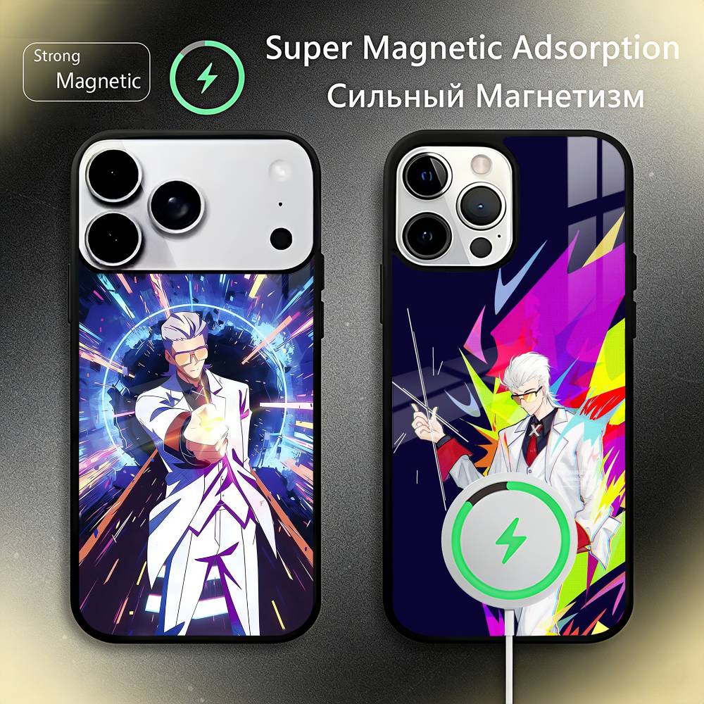 Чехол для телефона T-To Be H-Hero X для iPhone17,16,15,14,13,12,11 Plus,Pro Max Для беспроводной зарядки Magsafe
