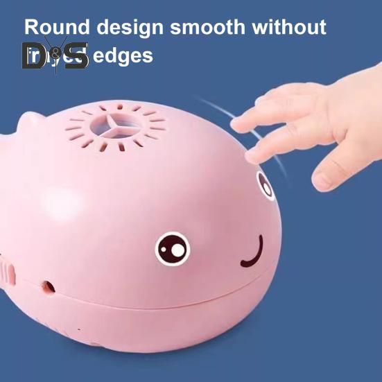 Электрический надувной мяч-кит с 2/4/6 шариками, перезаряжаемый через USB, развивающий подвесной мяч в виде морского животного, интерактивная игрушка для малышей, мальчиков и девочек, подарок